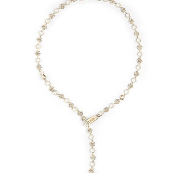 Philipp Plein Womens Luxury IP Gold Necklace - Picture 1 of 3